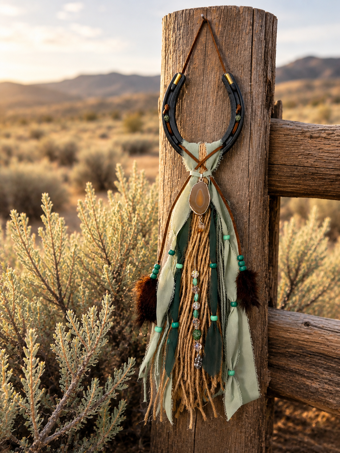 Fae Bella West Glenrose Sage Texas Dream Catcher