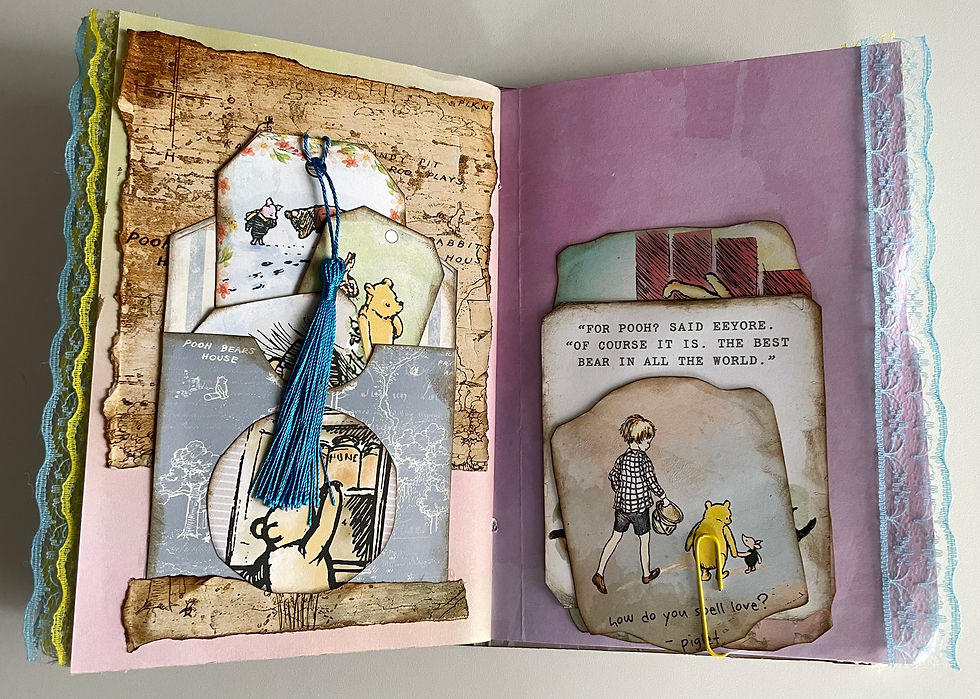 Thumbnail: "Winnie the Pooh and Friends" Junk Journal