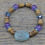 Thumbnail: Blue Agate and Lavender Bracelet.