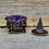 Thumbnail: Witch's Hat and Cauldron Lapel Pin Set.