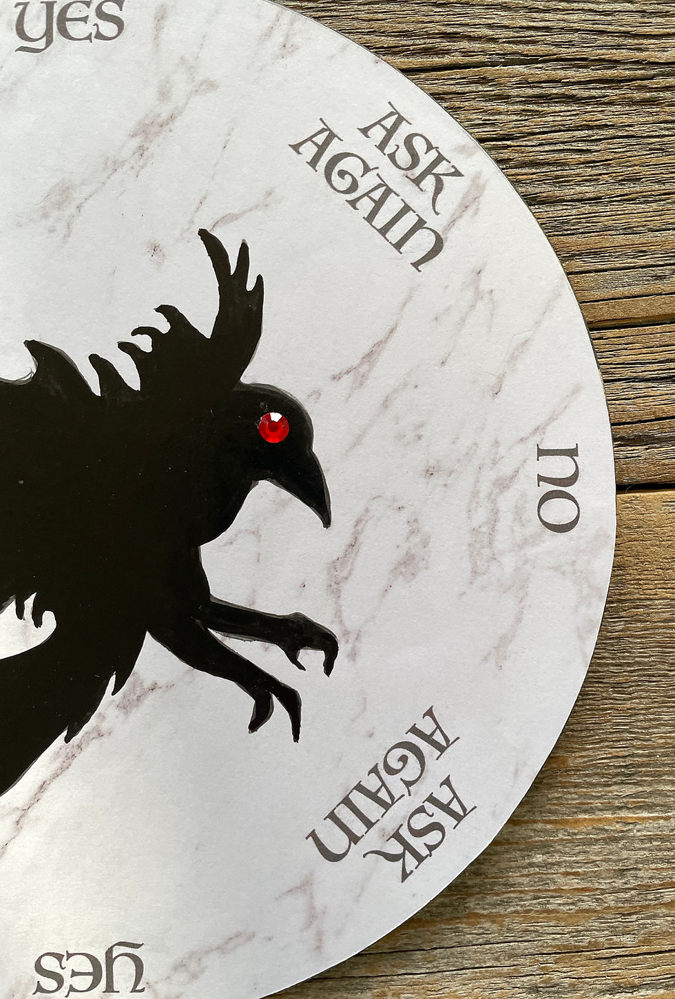 Thumbnail: Crow Scrying Pendulum Board.