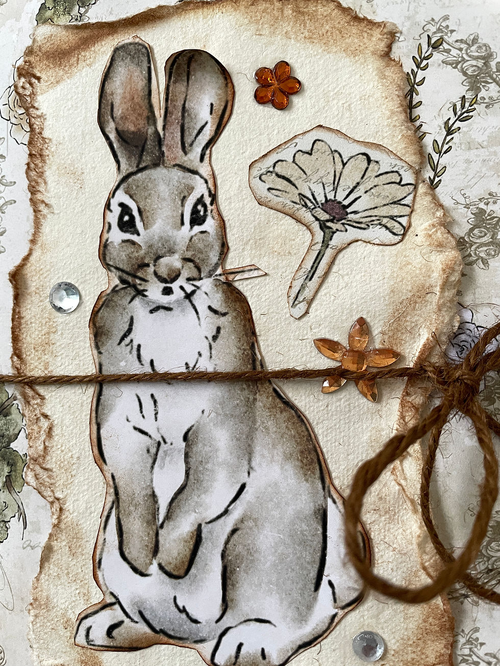 Thumbnail: "Forest Friends". Junk Journal.