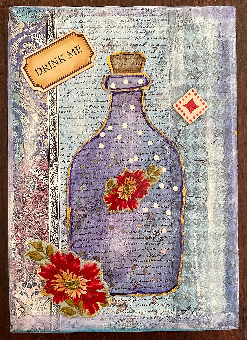 Thumbnail: "Drink Me". (Alice's Potion) Original Art
