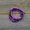 Thumbnail: Purple Stacking Bracelets.  Three Piece Set.