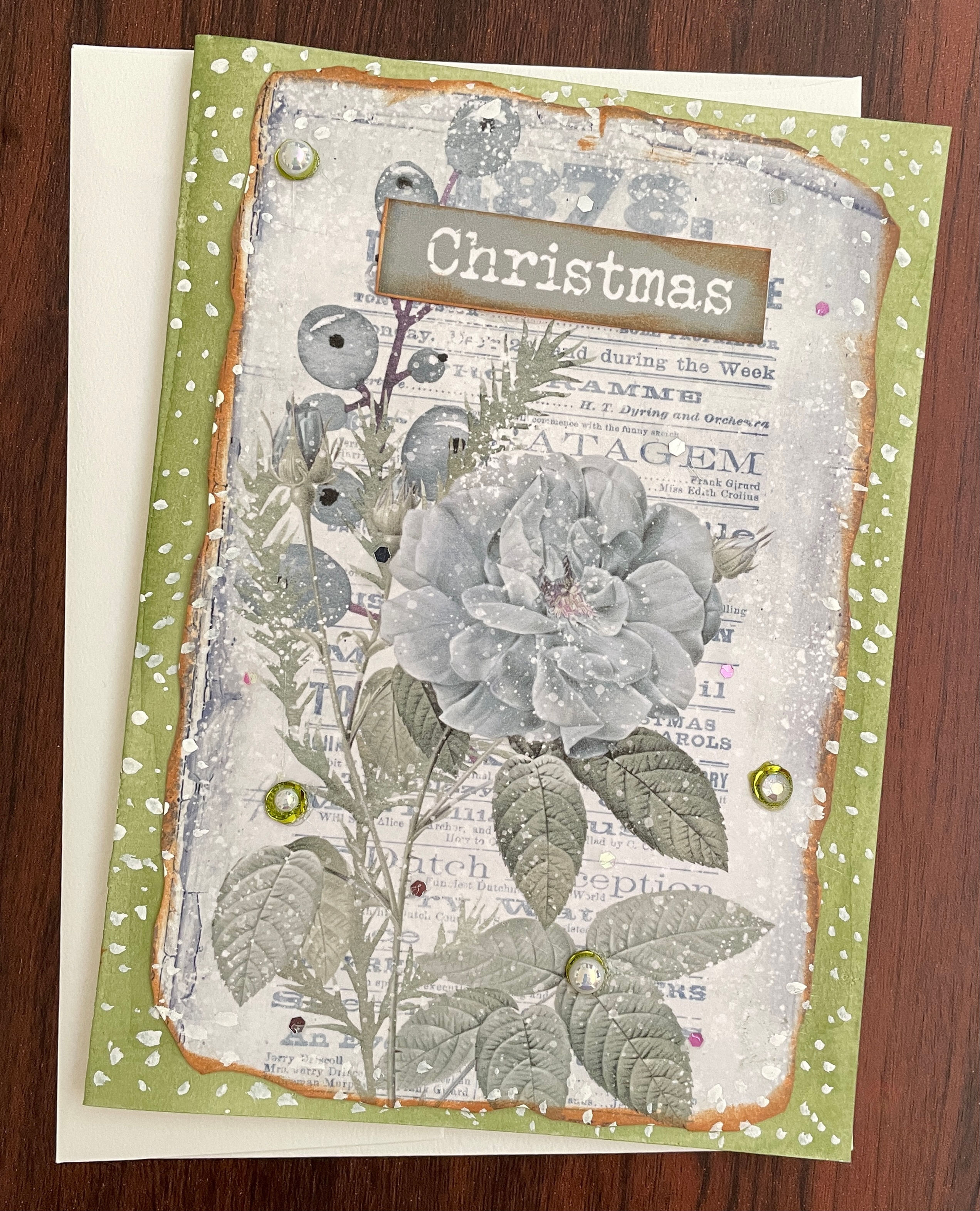 "Christmas". Greeting Card