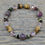 Thumbnail: Pink Tourmaline and Crystal Boho Bracelet.