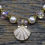Thumbnail: Pink Scallop Shell Bracelet.
