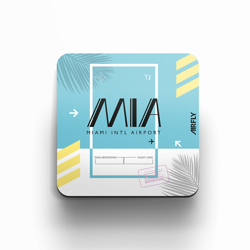 Posavasos - MIA (Miami)