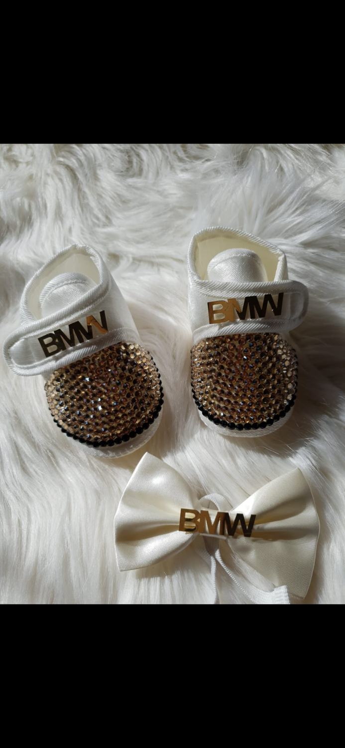 Thumbnail: Luxury car design shoes and bow tie