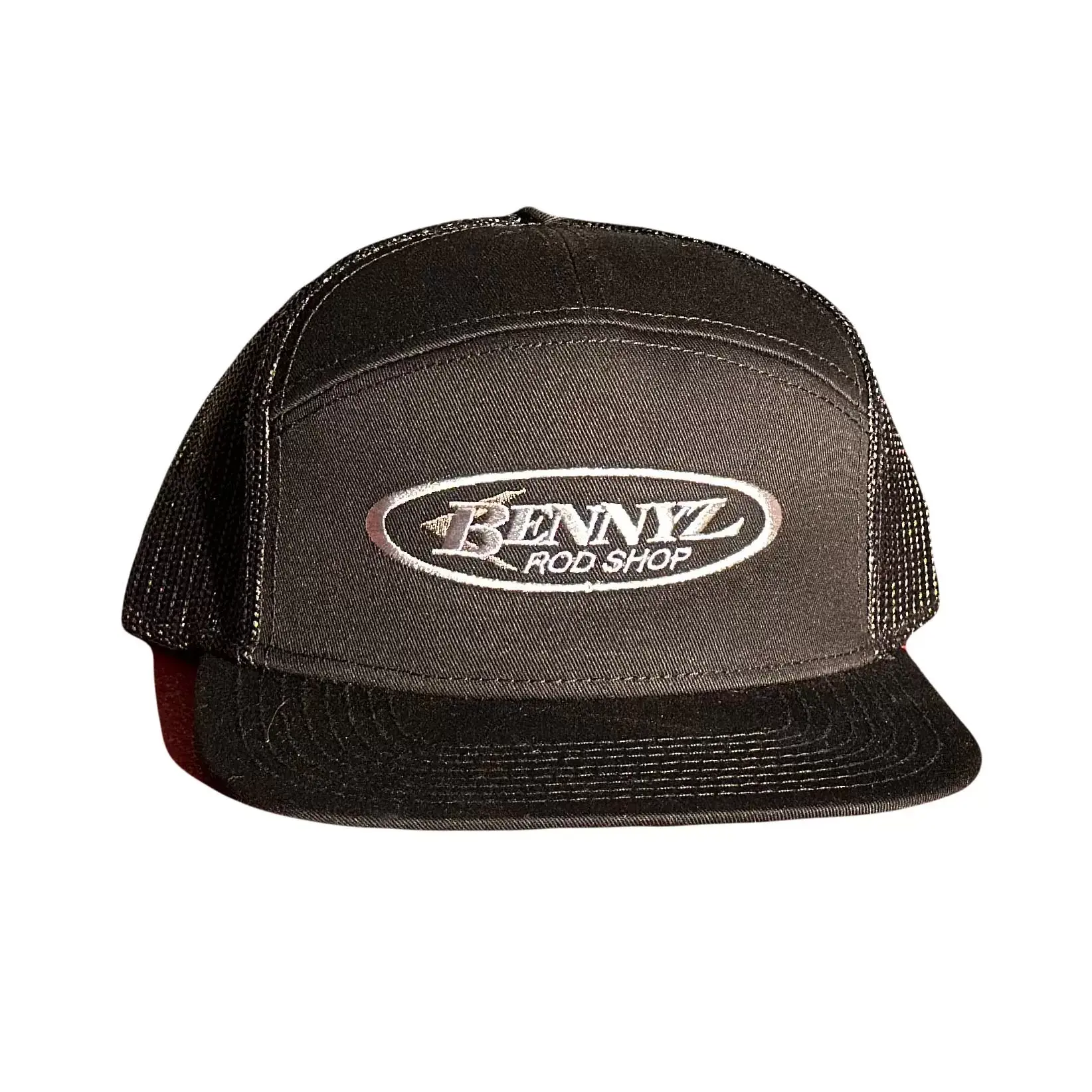 BENNYZ – 7 PANEL FLAT BILL/SNAP-BACK HAT