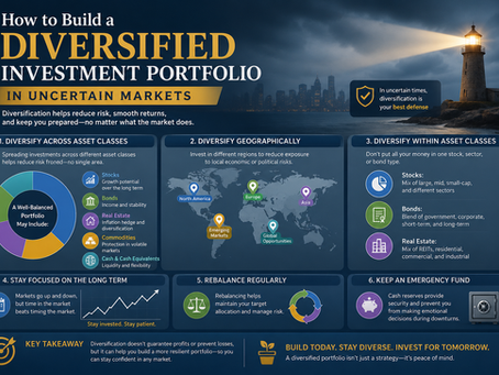 How to Build a Diversified Investment Portfolio in Uncertain Markets