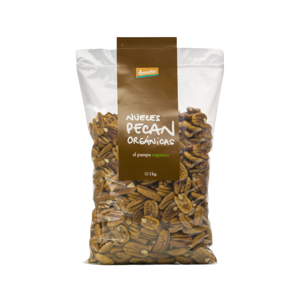 Nuez Pecan Mariposa Biodinámica El Pampa Orgánico X 1 KGrs.