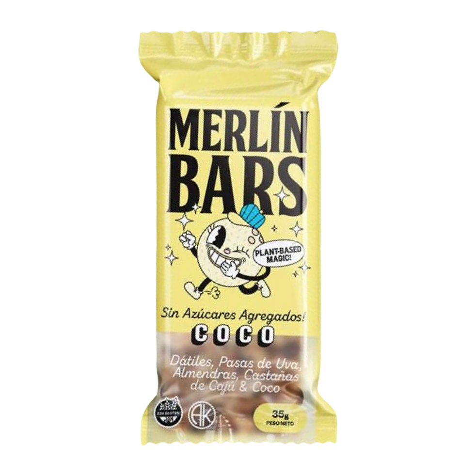 Barrita De Coco Merlí Foods de 35 grs. X 1 un.