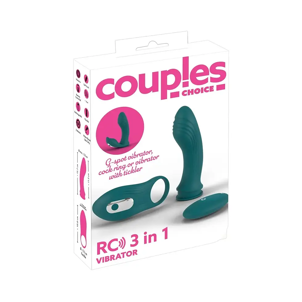 Couples RC3 3-in-1 Vibrator