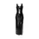 Miniaturbild: Schwarzes, langes Gummi-Abendkleid mit Schlitz