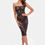 Miniaturbild: halblanges Corsagen-Kleid aus Spitze
