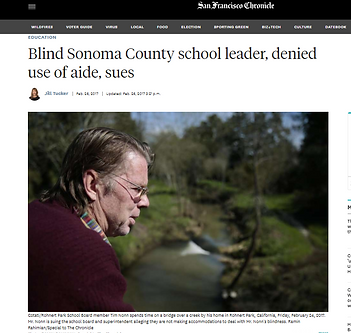 Sonoma School Leader Sues