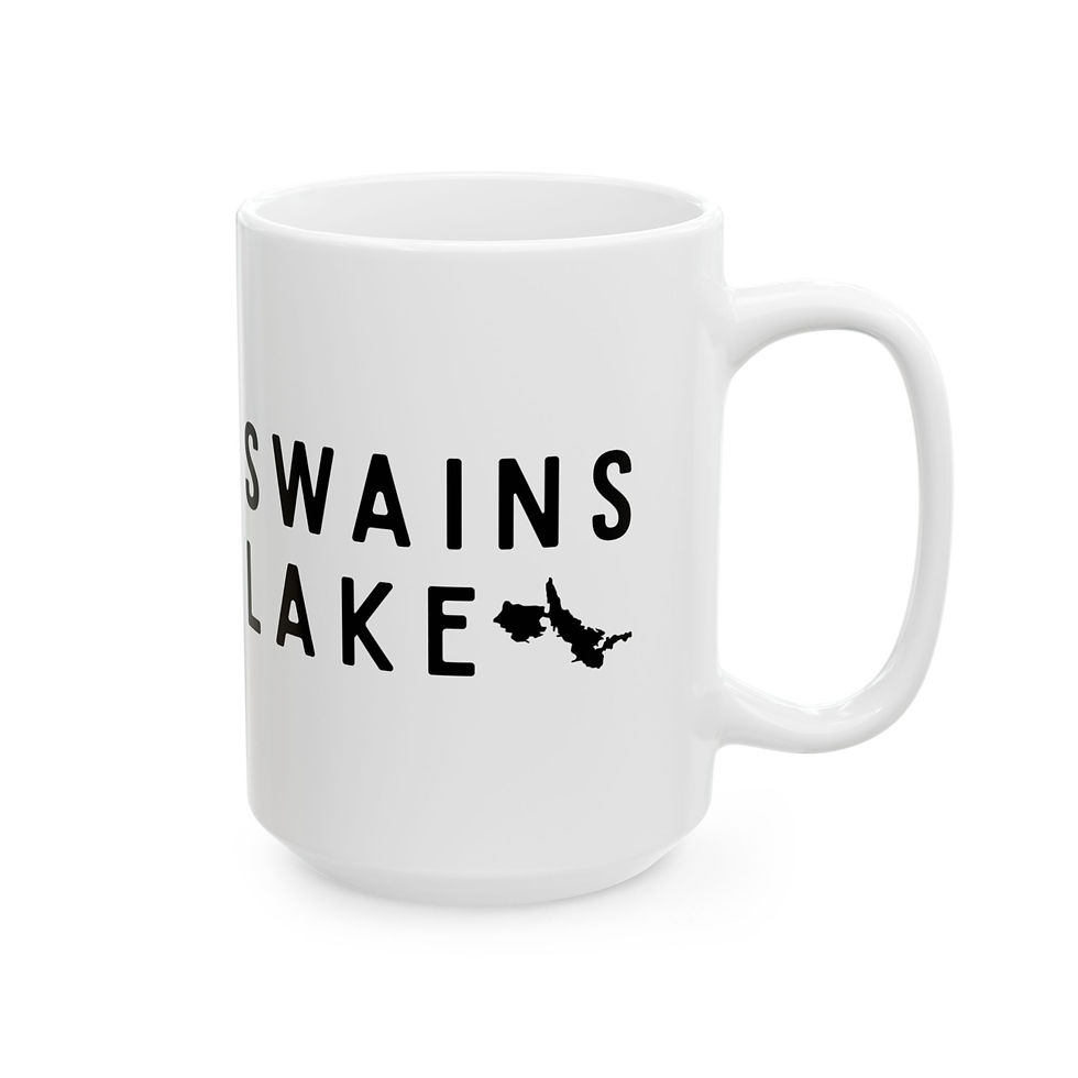 Thumbnail: Swains Lake Loon Mug (11oz, 15oz)