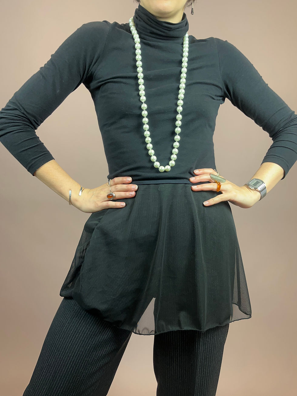 Miniaturbild: Rock Mesh Schwarz Gr. 40