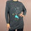 Miniaturbild: Sweatshirt Grey Embroidered Gr. 38