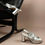 Miniaturbild: Schuhe Silber Plateau Pumps Gr. 39