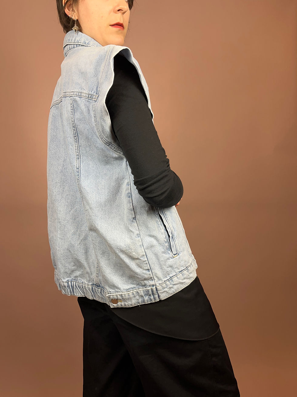 Miniaturbild: Jeansweste Gr. 36