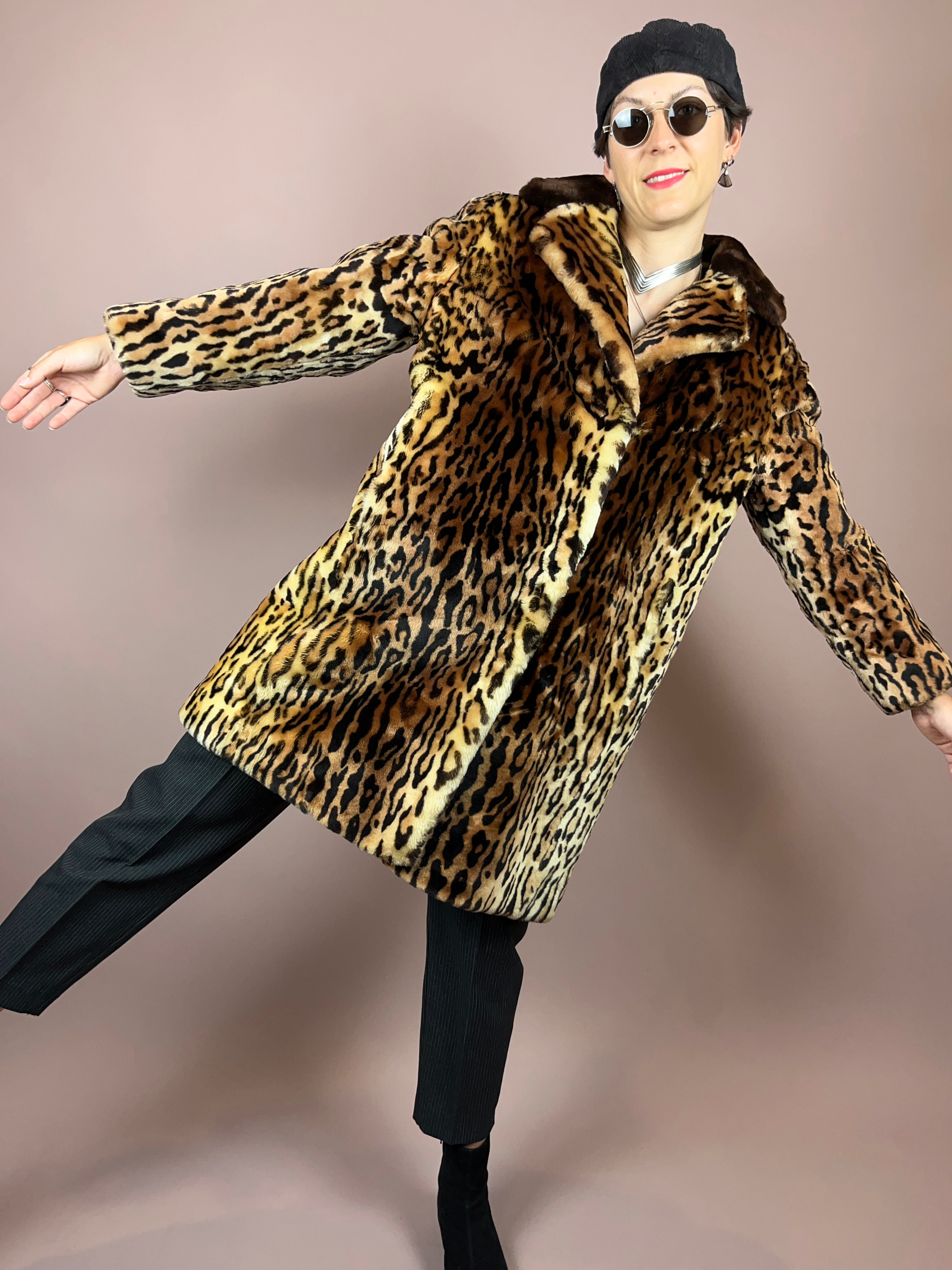 Leo Fake Fur Coat Gr. 36