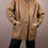 Miniaturbild: Leatherjacket Brown Nougat High Neck Gr. 38/40