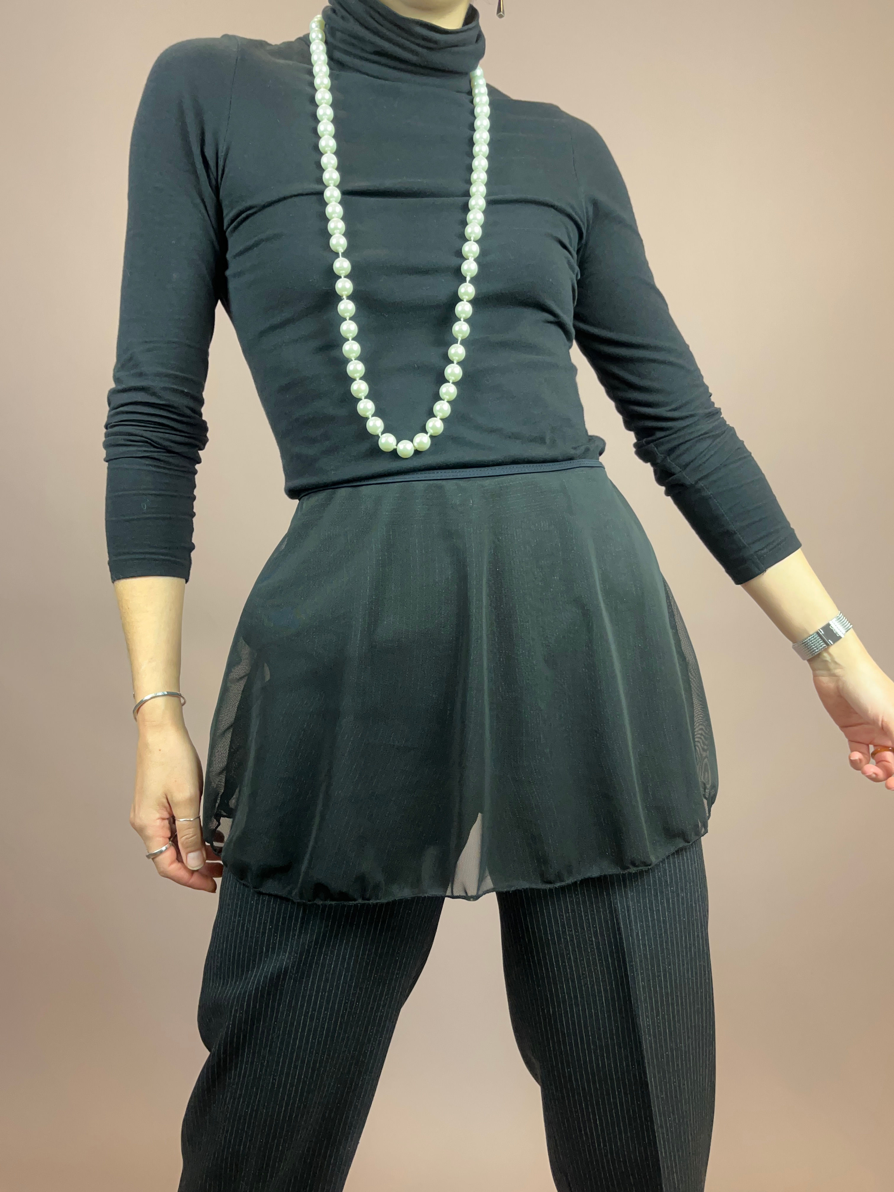 Rock Mesh Schwarz Gr. 40