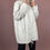 Miniaturbild: Leathercoat Hood Creme Soft Gr. 40