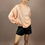 Miniaturbild: Pullover High Neck Salmon Gr. XL