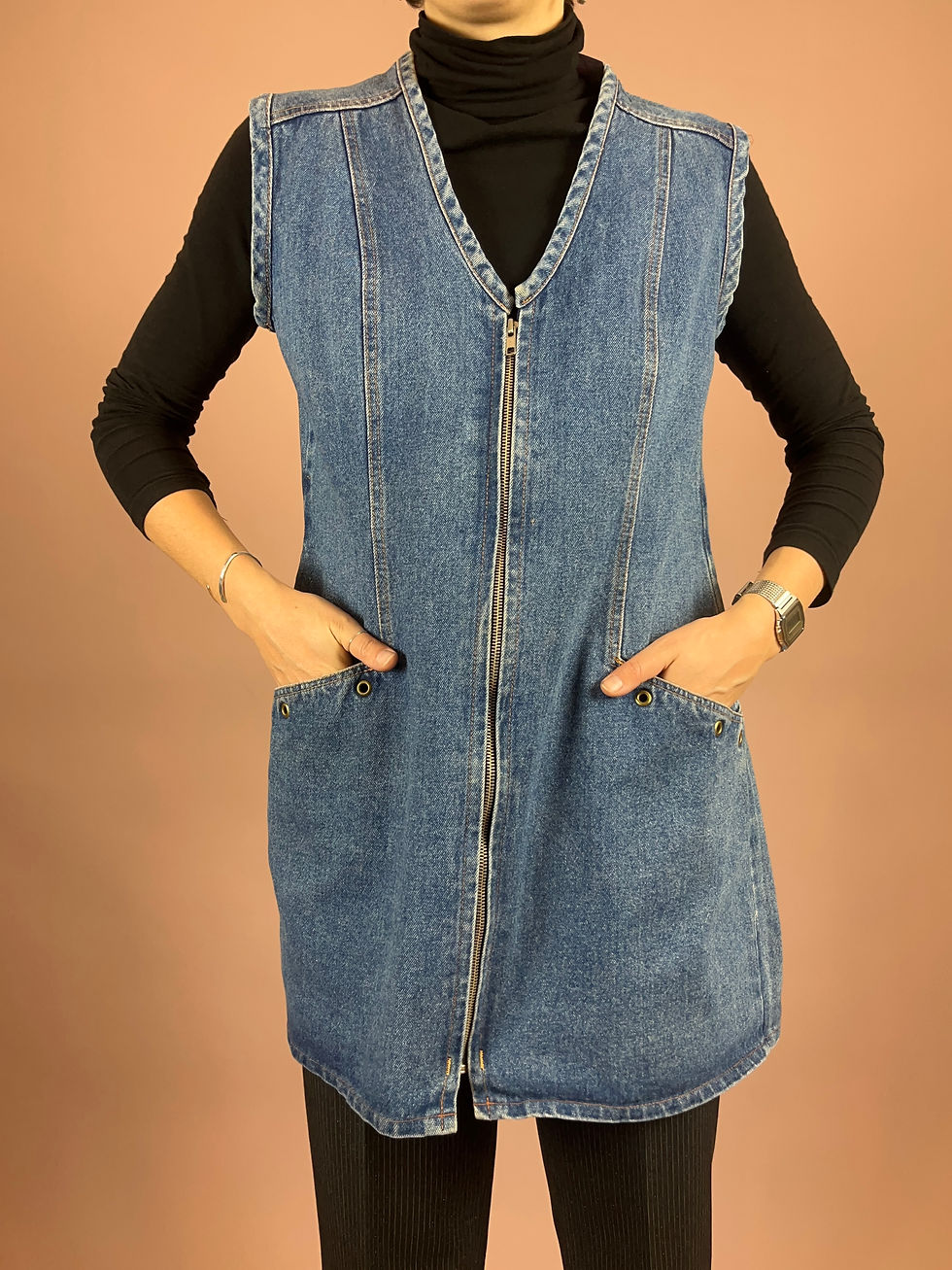 Miniaturbild: Jeansweset Kleid Gr. 38