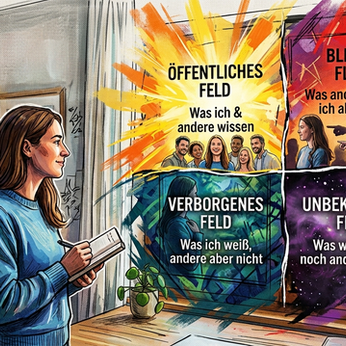 Blinde Flecken in der Führung: Wie das Johari-Fenster zu mehr Selbstreflexion und besserer Führung beiträgt