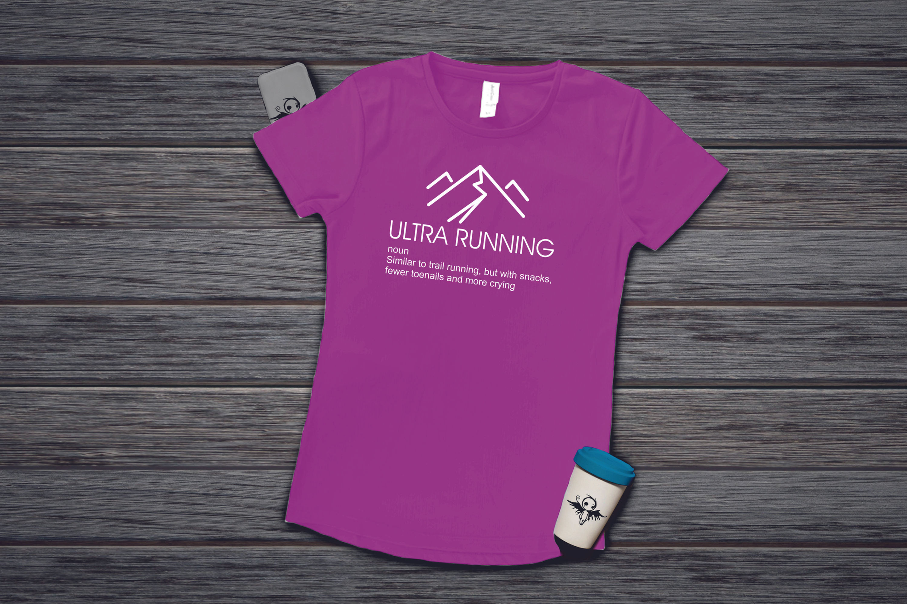 ULTRA RUNNING NOUN TECH TEE OR VEST