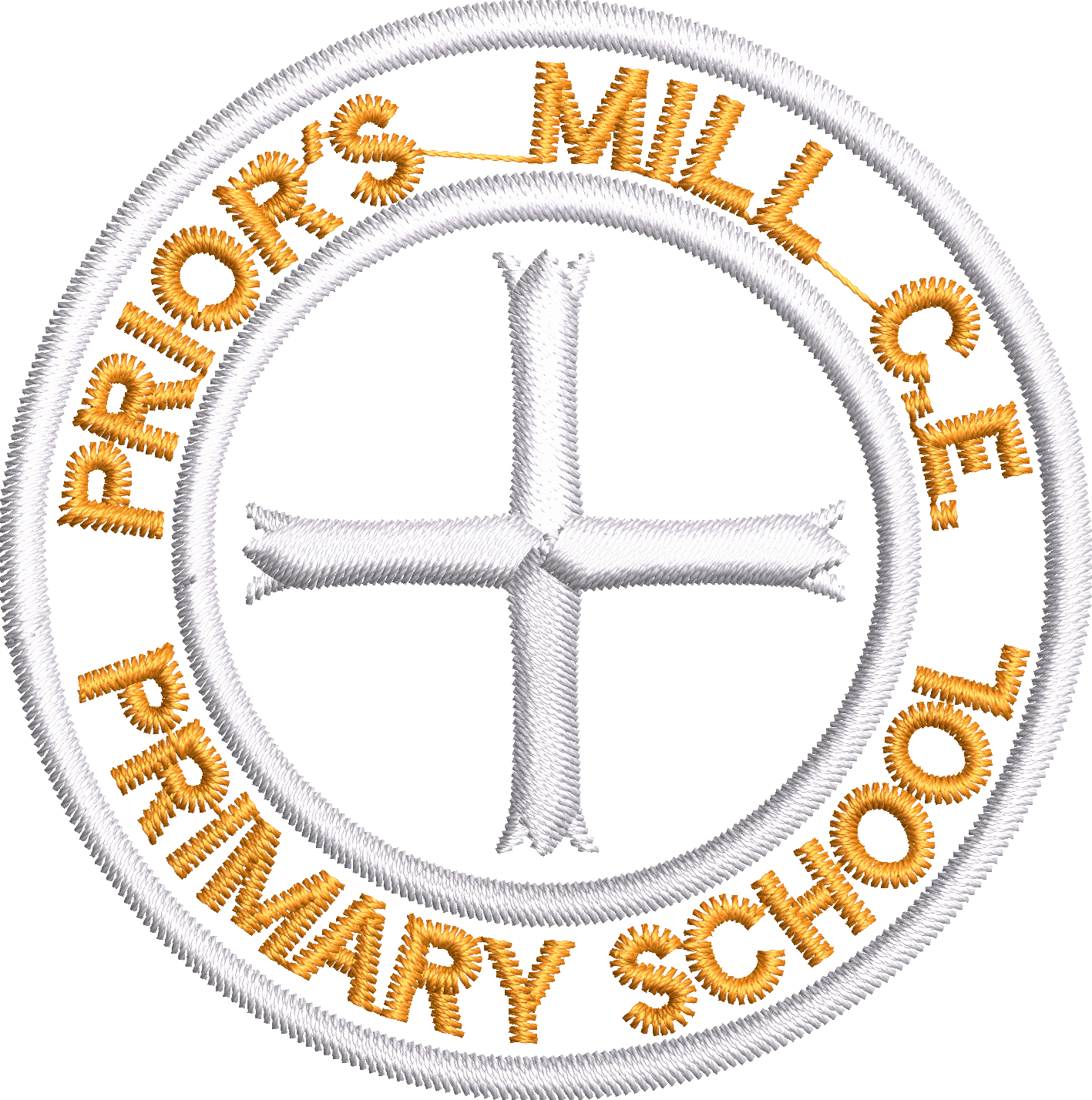 Priors Mill Emb Logo