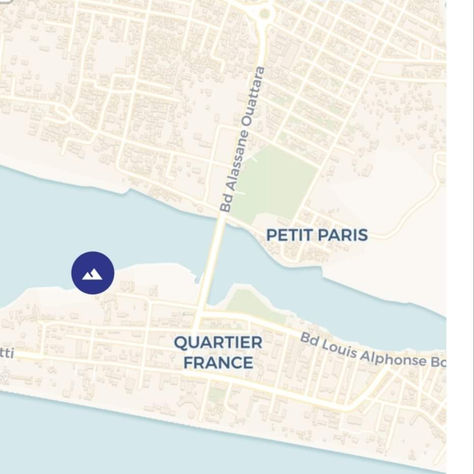 Côte d’Ivoire - Bassam - terrain en vente - bordure de mer (35 000 Fcfa le m² / 53 € le m²)