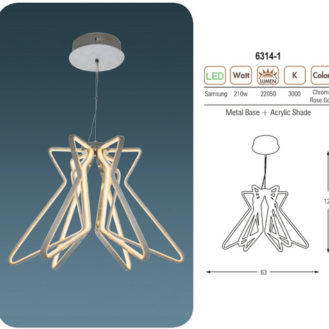 En ventes des lustres et luminaires de bonnes qualité disponibles.