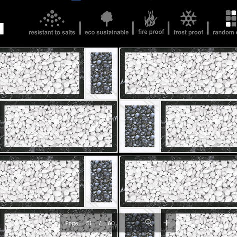 Carreaux de construction disponibles sur commande