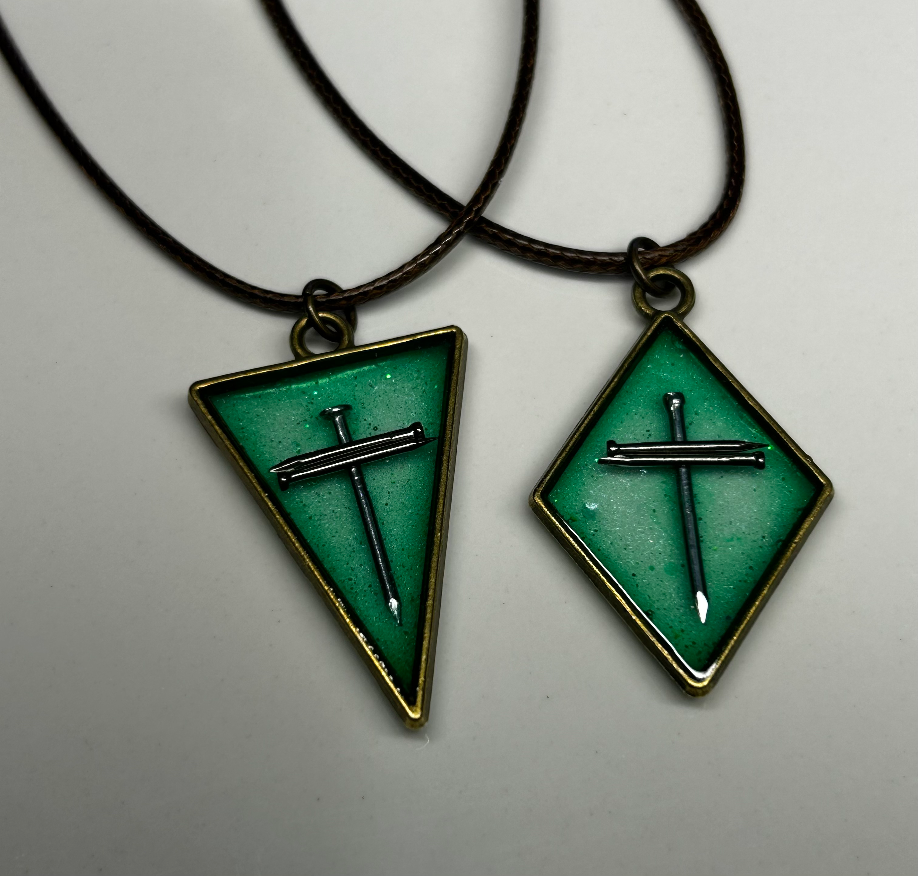 Faith Armor Nail Cross Pendant Necklace