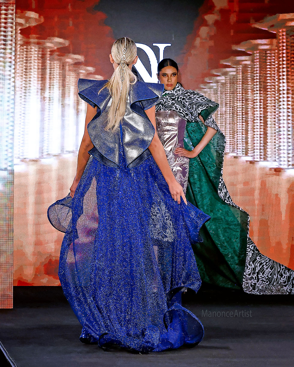 Thumbnail: Midnight Siren Couture Gown
