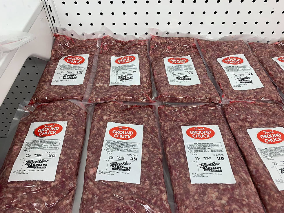 Ground Chuck Beutler Meats