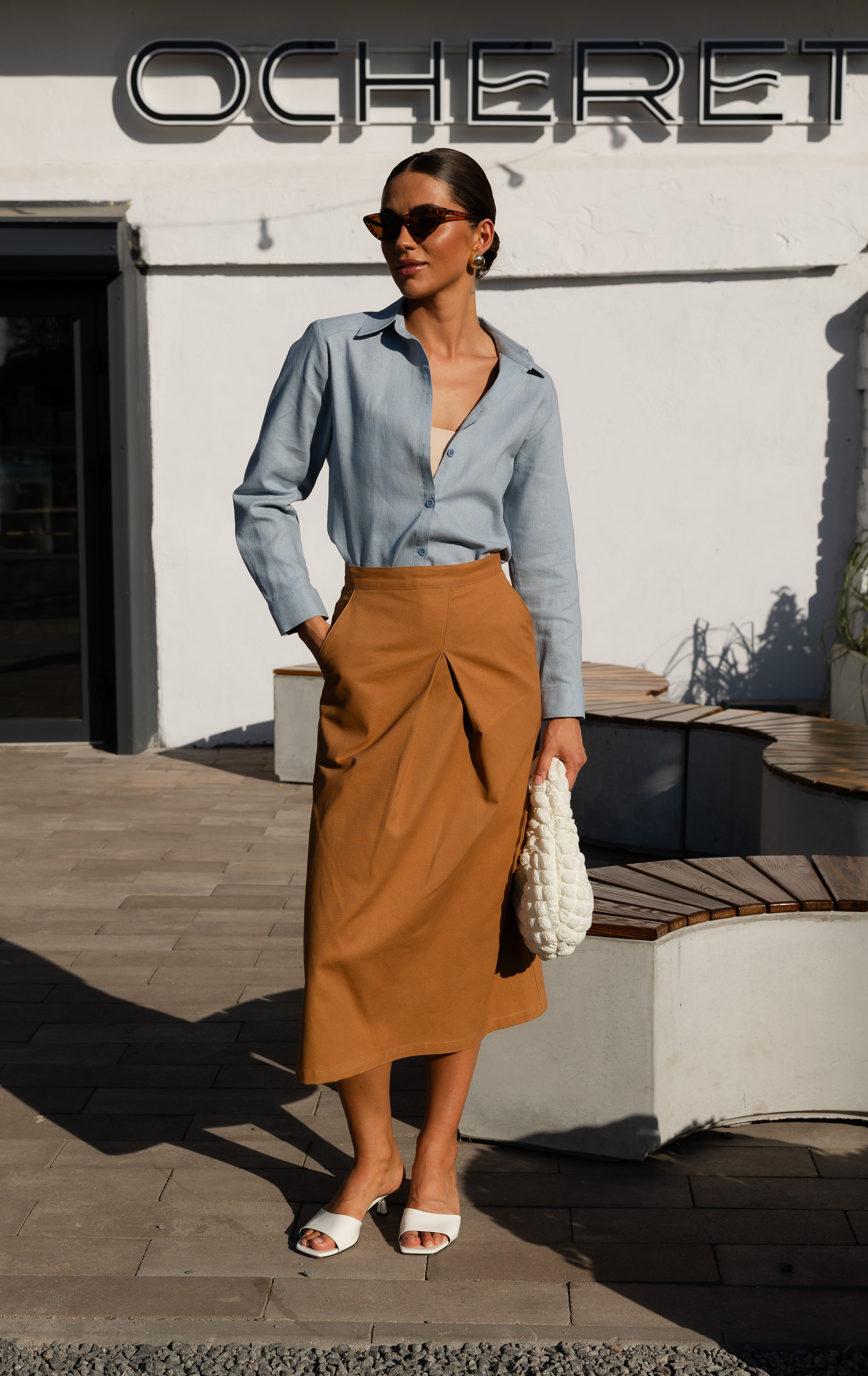 CANVAS FLOW-спідниця котонова