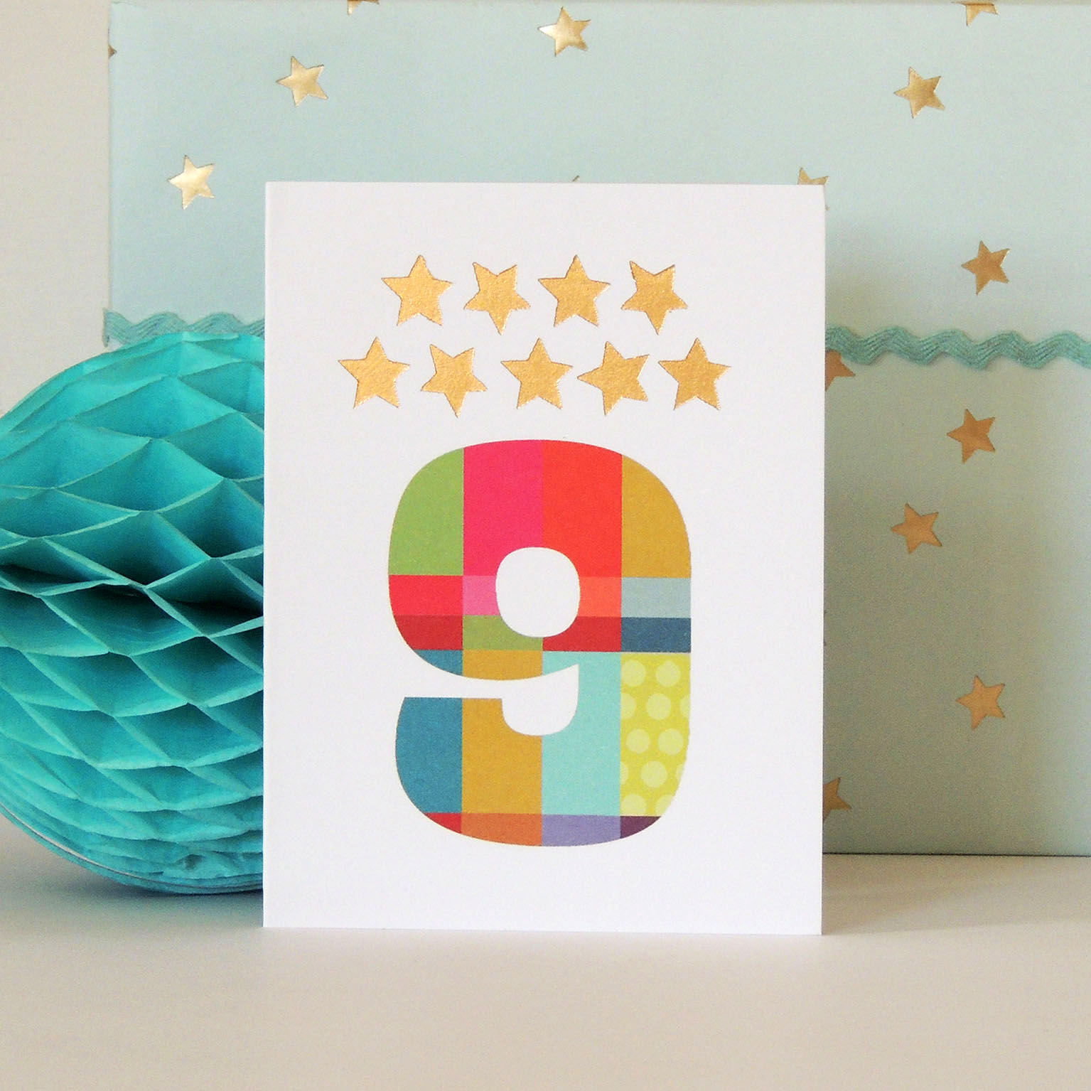 Card - Birthday Age 9 year old