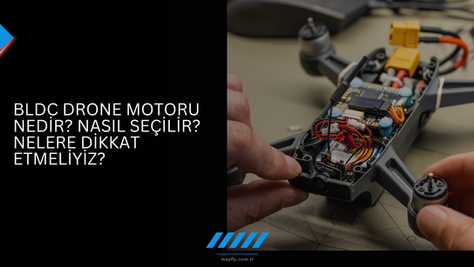 BLDC Drone Motoru Nedir? Nasıl Seçilir? Nelere Dikkat Etmeliyiz?