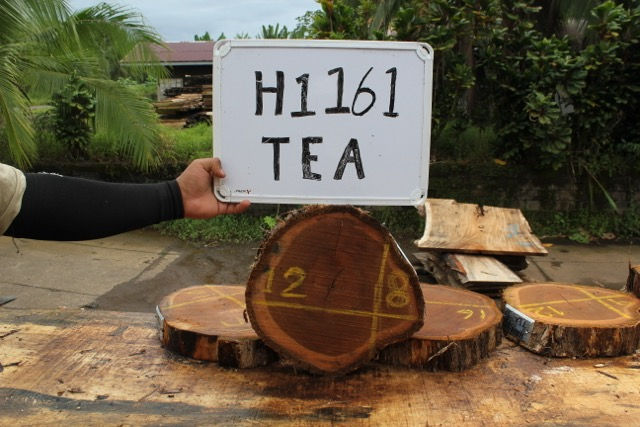 Thumbnail: H1161TEA	12X8X2	TEAK