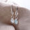Thumbnail: Diamond Aquamarine earrings