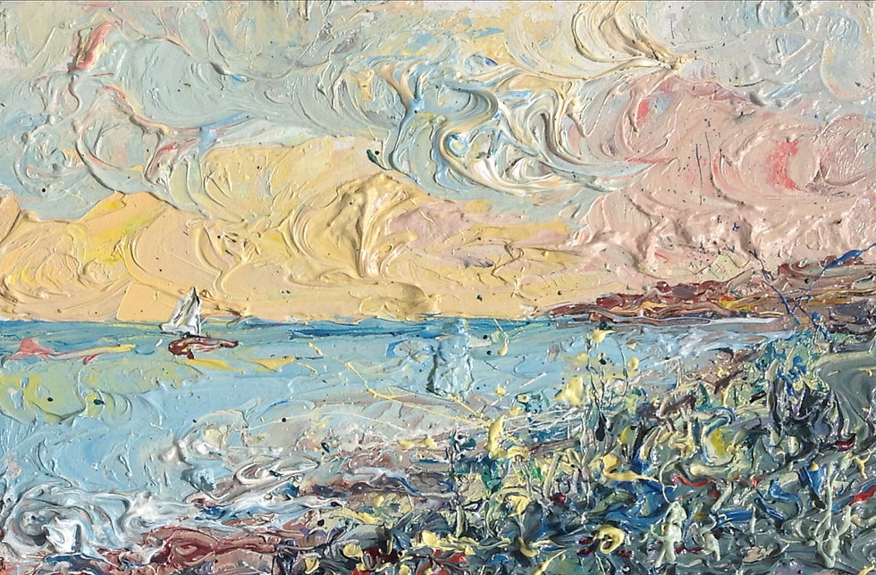 "Морские этюды" 30x40 cm