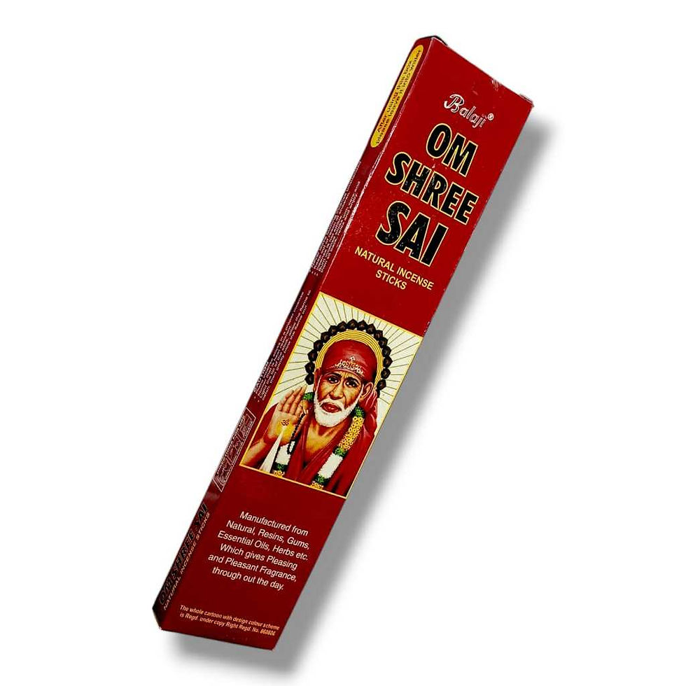 Miniatura: Incenso Balaji Chandan Focus ou Om Shree Sai Massala Especiais 15g