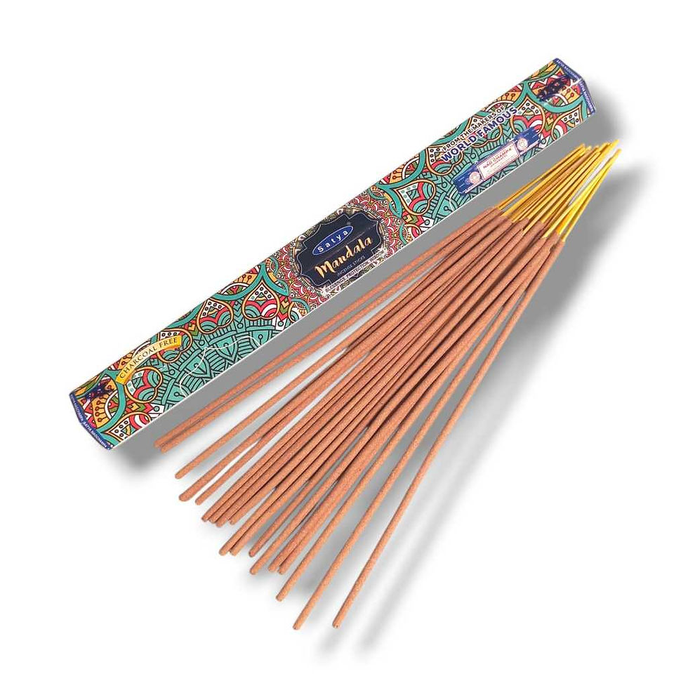 Miniatura: Incenso Satya Hexagonal 20 Varetas Massala Seca Diversos Aromas Importado