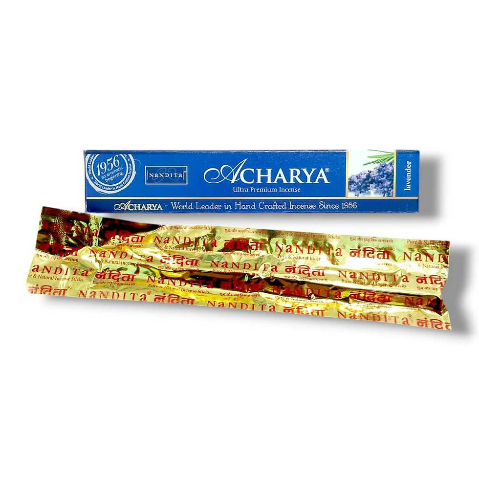 Miniatura: Incenso Acharya Lavender Ultra Premium – Nandita